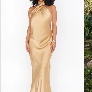 Show Me Your MuMu Jasmine luxe satin dress - Small